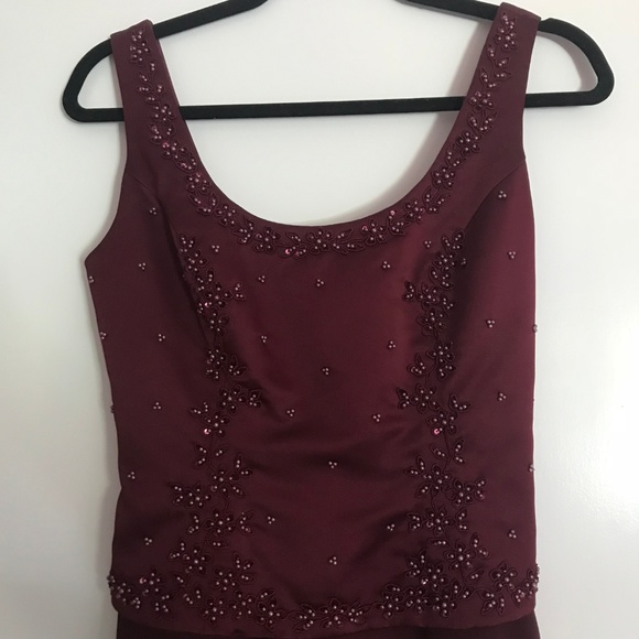 Michaelangelo Beaded Formal Maxi Dress - Picture 5 of 15